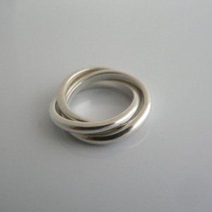 Tiffany Sterling Silver Rolling Ring